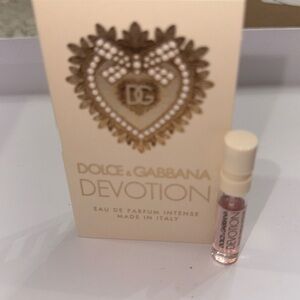 🌷3/$15 NWT Dolce & Gabbana devotion edp intense sample